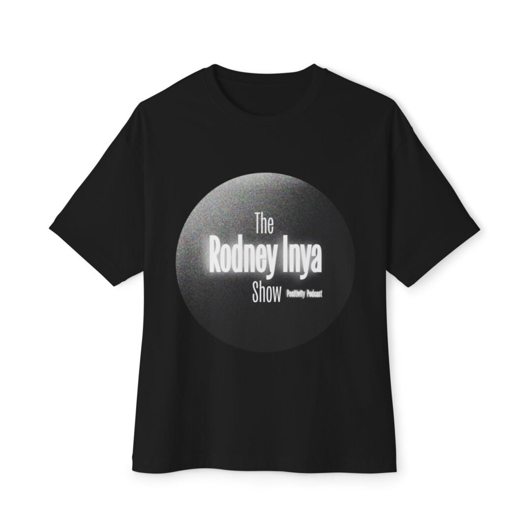 The Rodney Inya Show Unisex Oversized Tee - Comfy Casual Wear, Everyday Essentials, Gift for Podcast Lovers, Stylish Graphic Shirt